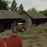 cowshed with garage v1.0 fs22 1