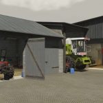 cowshed with garage v1.0 fs22 2 1