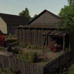 cowshed with garage v1.0 fs22 6