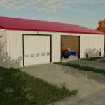 garage red 70x90 v1.0 fs22 1