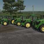 john deere 6m pack v1.2 fs22 1