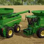 john deere s series harvesters pack v1.0 fs22 1