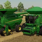 john deere s series harvesters pack v1.0 fs22 2