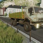 kamaz 43118 2B trailer v1.0 fs22 3