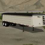 maurer 40ft grain hopper v1.0 fs22 1