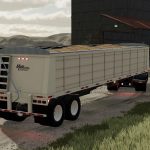 maurer 40ft grain hopper v1.0 fs22 3