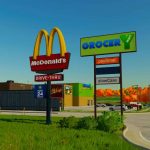 mcdonald s drive thru sign v1.0 fs22 3