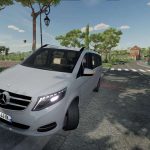 mercedes benz viano taxi vtc v3.0 fs22 2