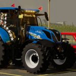 new holland t6 edit beta v1.0 fs22 2