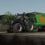 new holland t7 hd edited v1.0 fs22 2