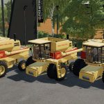 new holland tr series harvesters pack v1.0 fs22 2