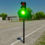 placeable traffic light 28functional 29 v1.1 fs22 2