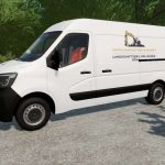 renault master landschafsbau v1.0 fs22 2