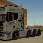 scania r 8x4 v1.0 fs22 2