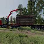 shortwood trailer v1.0 fs22 1