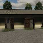 small brick garage v1.0 fs22 1