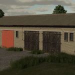 small brick garage v1.0 fs22 2