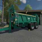 tebbe ds 160 manure spreader v1.0 fs22 1