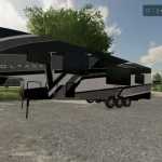 voltage 5th wheel toy hauler camper v2.0 fs22 1