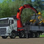 volvo fh palfinger v1.0 fs22 2