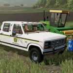 1986 ford f350 john deere dealer truck v1.0 fs22 1