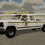 1986 ford f350 john deere dealer truck v1.0 fs22 5