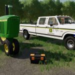 1986 ford f350 john deere dealer truck v1.0 fs22 7