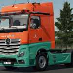 2020 mercedes benz actros mp5 trucks v1.0 fs22 1