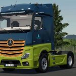 2020 mercedes benz actros mp5 trucks v1.0 fs22 2