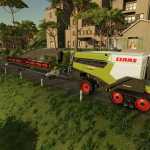 claas convio flex 1380 custom v1.2 fs22 1