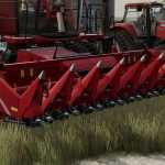 cnh 8 row corn headers fully animated v1.0 fs22 1