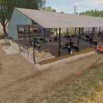 cow farm pack v1.0 fs22 1