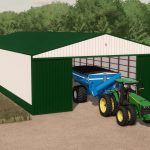 fs22 50x100 shed v1.0 fs22 3