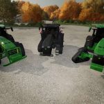 john deere 8r series black pack v1.0 fs22 3