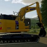 komatsu pc240 pc290 pack v1.0 fs22 2