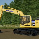 komatsu pc240 pc290 pack v1.0 fs22 3