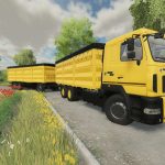 maz 6501 pack v1.4 fs22 2