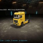 mercedes actros 2022 msc group v1.0 fs22 2