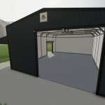 metal barn garage v1.0 fs22 1