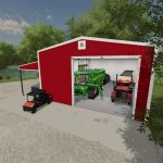 metal barn garage v1.0 fs22 3