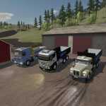 old generation scania pack v1.0.0.1 fs22 1