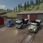 old generation scania pack v1.0.0.2 fs22 5