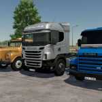 old generation scania pack v1.0.0.3 fs22 1