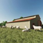 old stone building and sheep barn v1.0 fs22 4