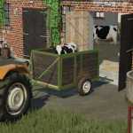 small animal trailer v1.0 fs22 1