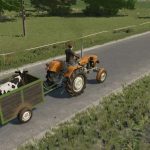 small animal trailer v1.0 fs22 2