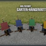 wooden ship garden hammock v1.0 fs22 4