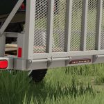 2 axle mower trailer v1.0 fs22 3