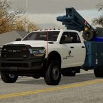 2020 ram 5500 bucket truck v1.0 fs22 3