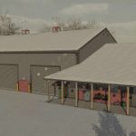 3 stars garage with workshop area v1.0 fs22 3